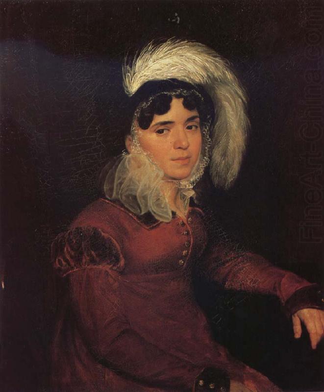 Portrait of Maria Kikina, Karl Briullov